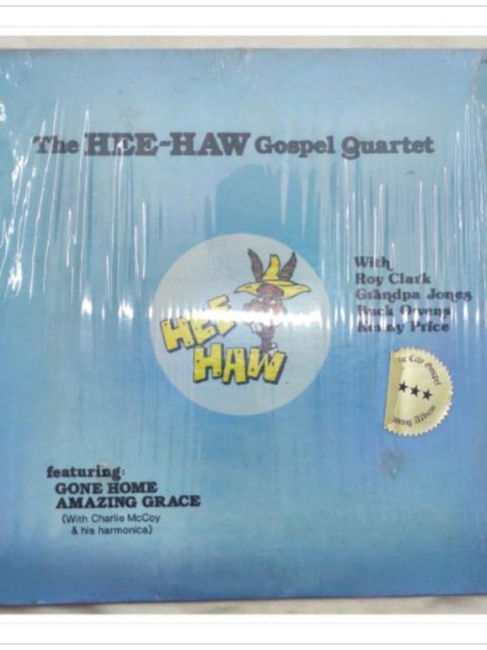 The Hee-Haw Gospel Quartet Vintage Vinyl LP Clark Owens Grandpa Price HH-19801